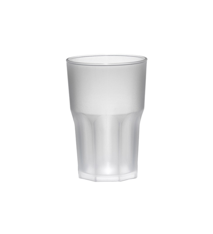 4x verre à martini incassable plastique blanc 40 cl/400 ml - Verres à  cocktail incassables