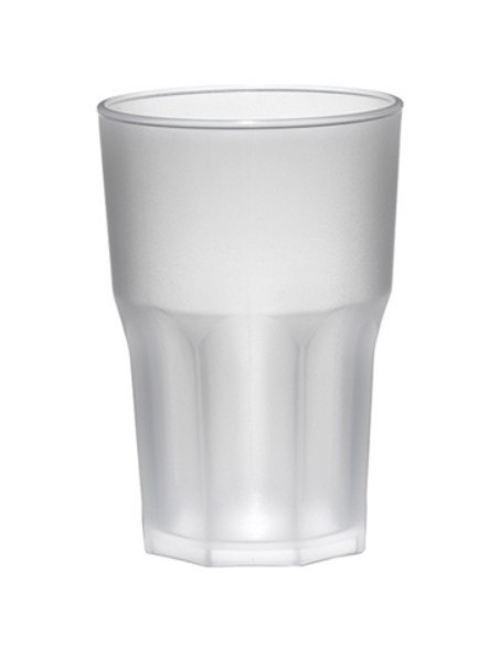 Plastic break resistant tumbler cl. 40, frost