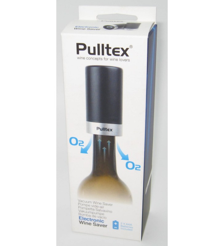 Pompe à vin électrique Pulltex, bouteille de vin sous vide