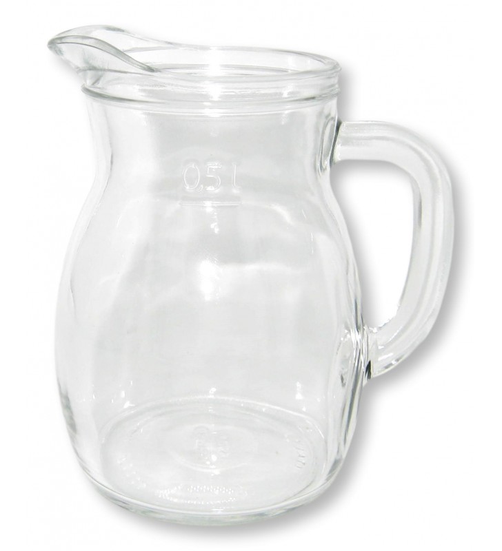 Caraffa bistrot con manico per vino e acqua Bodega 50 cl., conf. 6 pz