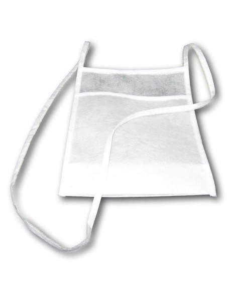 Weiße PLA-Glashalter-Tasche, umweltfreundlich, biologisch abbaubar, Standard