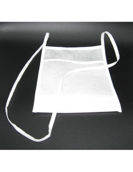 White PLA glass holder, ecological biodegradable, standard