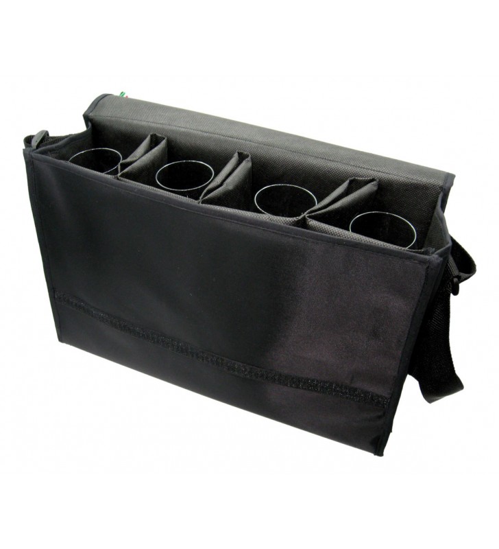Valise de transport pour 4 verres de dégustation, en tissu Valise de transport pour 4 verres de dégustation, en tissu