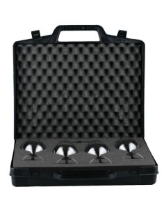 VDGLASS Wine tasting Set, 1 Carrying Case, 4 glasses, 1 Corkscrew 2