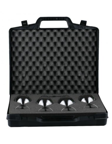 VDGLASS  Wine tasting  Carrying Case, 4 glasses, 1 Corkscrew