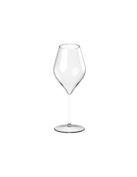 Weingläser und Aperitifgläser aus Tritan-Kunststoff, wiederverwendbar, 46 cl, transparent
