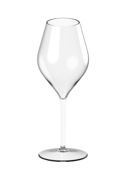 Weingläser und Aperitifgläser aus Tritan-Kunststoff, wiederverwendbar, 46 cl, transparent