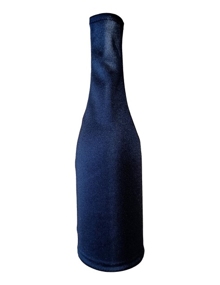 Black elastic fabric blind tasting bottle cover