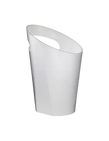 Secchiello Sursum in plastica bianco da 1 bottiglia