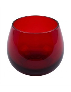 Red olive oil tasting glass COI standard for panel test