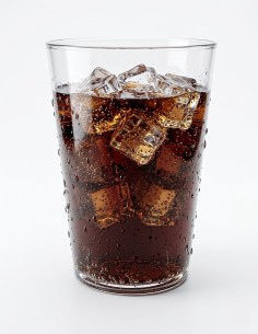 Conical SAN Plastic Glass – Beer, Water, Fruit Juices – 40 cl 2