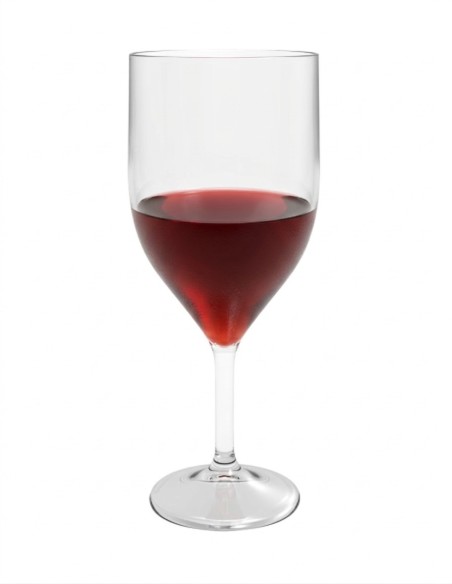 Calici plastica polistirene per vino cl. 30 infrangibile