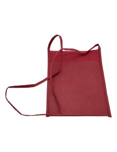 Sacca portabicchieri bordeaux, dimensione 17,5 cm x 23 cm 2
