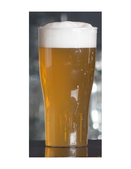 Plastic break resistant beer glass cl. 52, set of 5