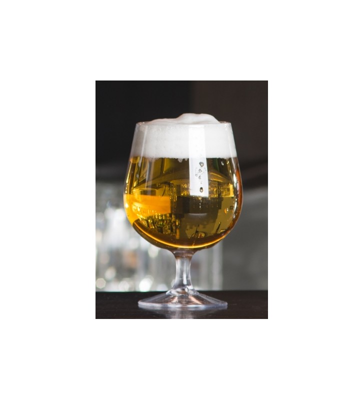 Calice birra infrangibile tritan cl. 52 per degustazione birra all'aperto