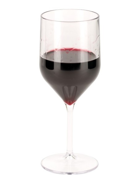 Calice degustazione cl. 25 infrangibile trasparente, con vino