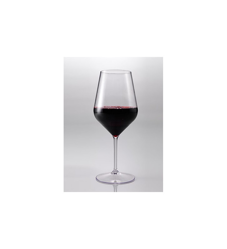Verres à vin en Tritan plastique réutilisables 47 Cl, transparent, 6 pièces