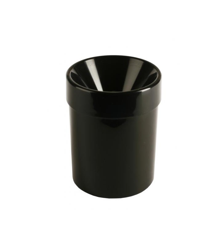 Mini / Individual Black Plastic Wine Spittoon 1l