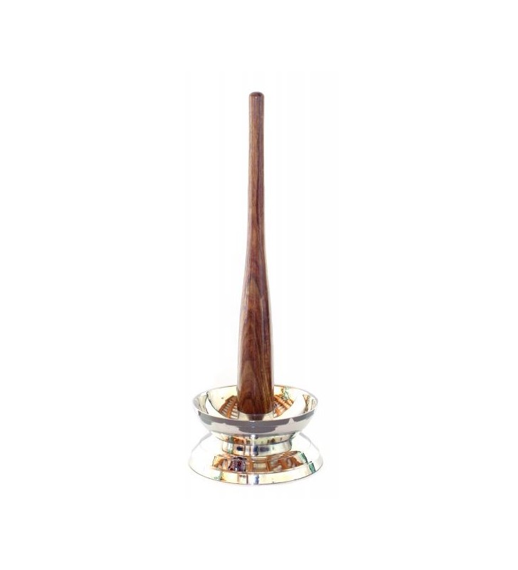 Scola decanter con asta in legno