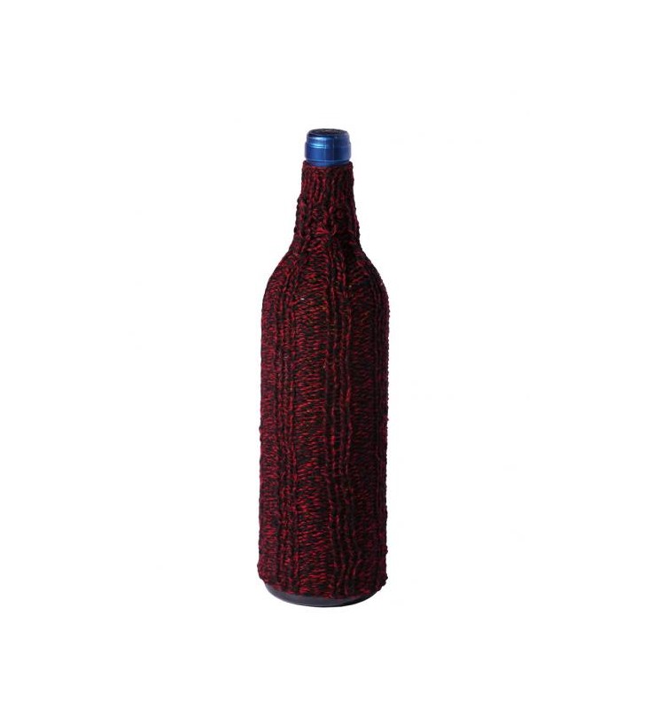 Blind Wine Tasting Bottle Sleeves, handmade, bordeaux
