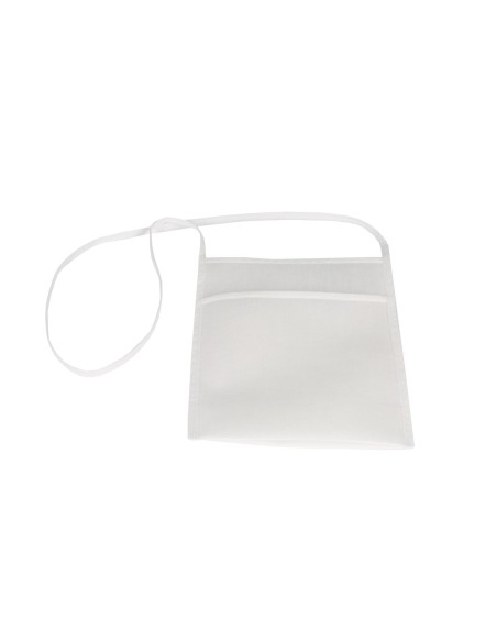 Weißer Polyester-Glashalter Standard