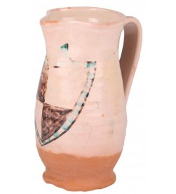 Medieval Jug Coat of Arms, Handmade