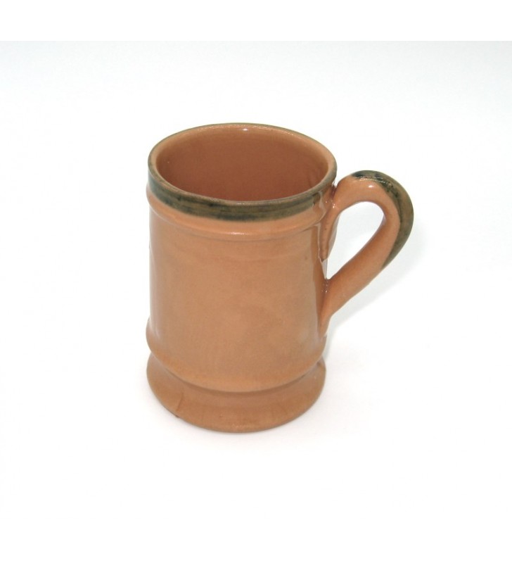 Verre à bière en terre cuite 20 Cl, 2 pièces Verre à bière en terre cuite 20 Cl, 2 pièces