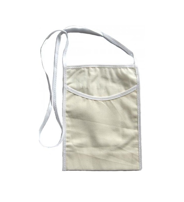 Sacca porta bicchieri cotone small beige Sacca porta bicchieri cotone small beige