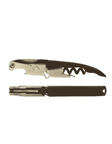Coutale Double Lever Corkscrew Black for sommelier