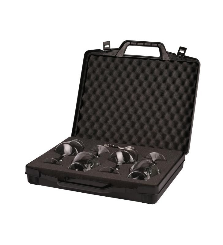 Valise pour la dégustation de bière, 1 valise, 4 Teku, 1 tire-bouchon Valise pour la dégustation de bière, 1 valise, 4 Teku, 1 tire-bouchon