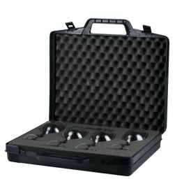 resistente QEES GJB815 Valigetta porta bicchieri con 12 scomparti antipolvere 