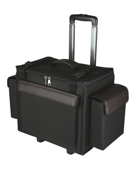 Wine 12-bottle refrigerated trolley