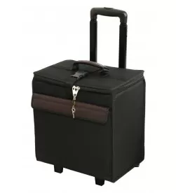 Wine 6-bottle refrigerated trolley