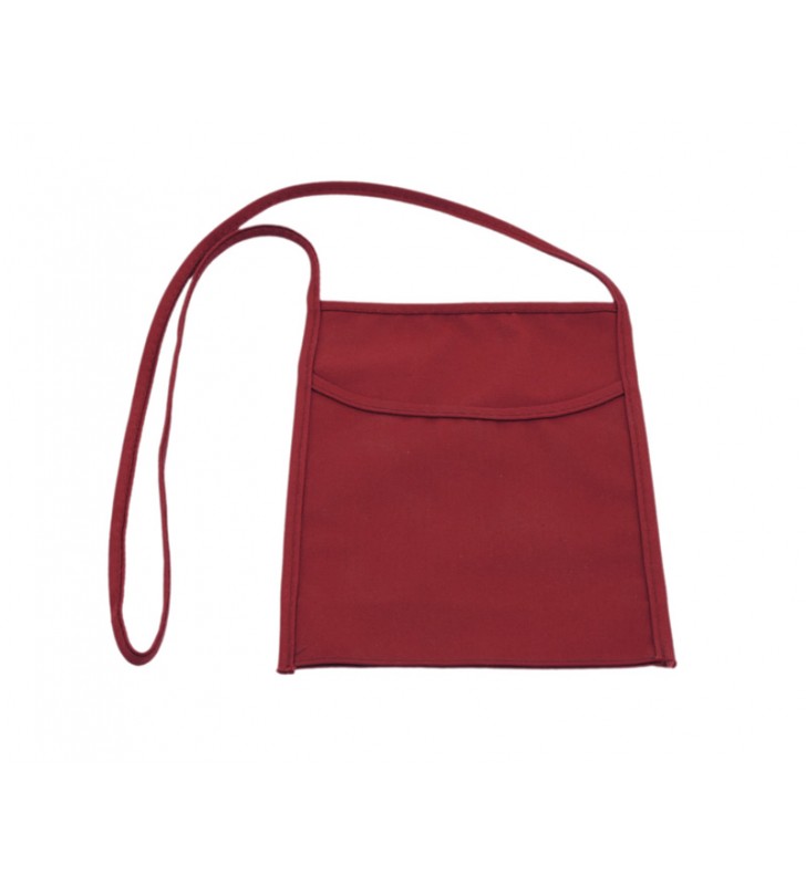 Sacs porte-verres INAO en coton bordeaux, neutre, 10 pièces Sacs porte-verres INAO en coton bordeaux, neutre, 10 pièces