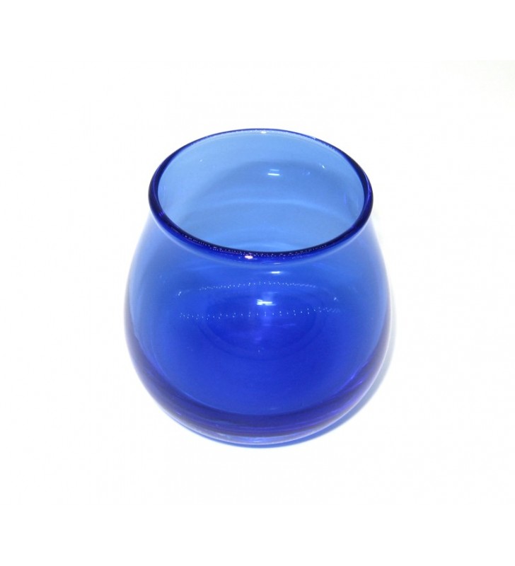 Verres de dégustation d'huile d'olive COI en verre soufflé, Bleu de cobalt, 6 pièces Verres de dégustation d'huile d'olive COI en verre soufflé, Bleu de cobalt, 6 pièces