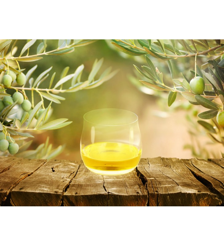 Verres de dégustation d'huile d'olive, transparente, 6 pièces