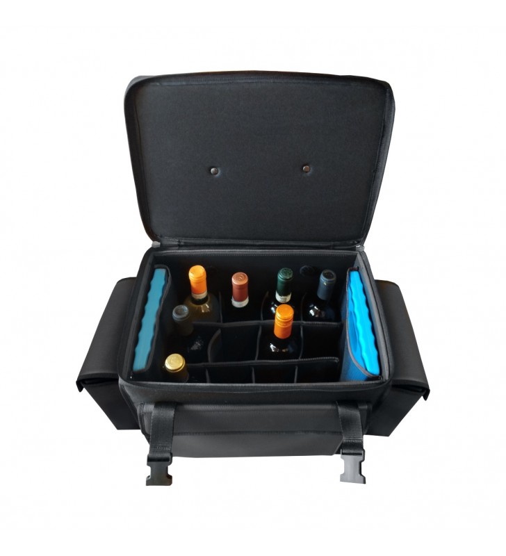 Wine 12-bottle refrigerated trolley Wine 12-bottle refrigerated trolley
