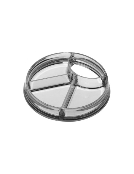Quadra transparent, snack tray