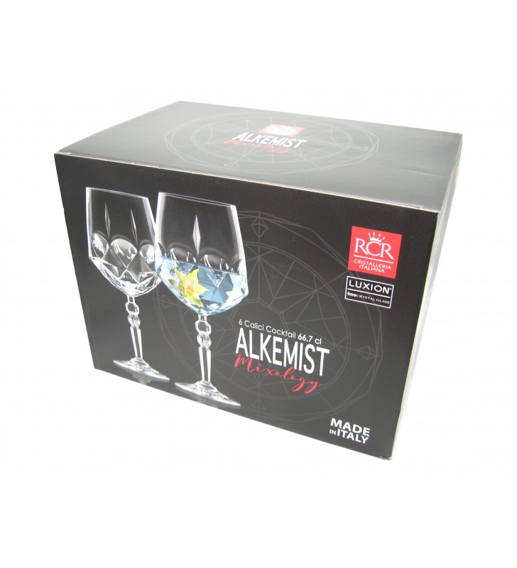 RCR Alkemist Calici cocktail cl. 67, cristallo RCR Alkemist Calici cocktail cl. 67, cristallo