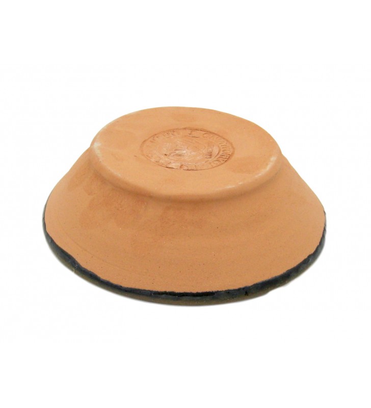 Ciotola in terracotta fatta a mano al tornio in Italia Ciotola in terracotta fatta a mano al tornio in Italia