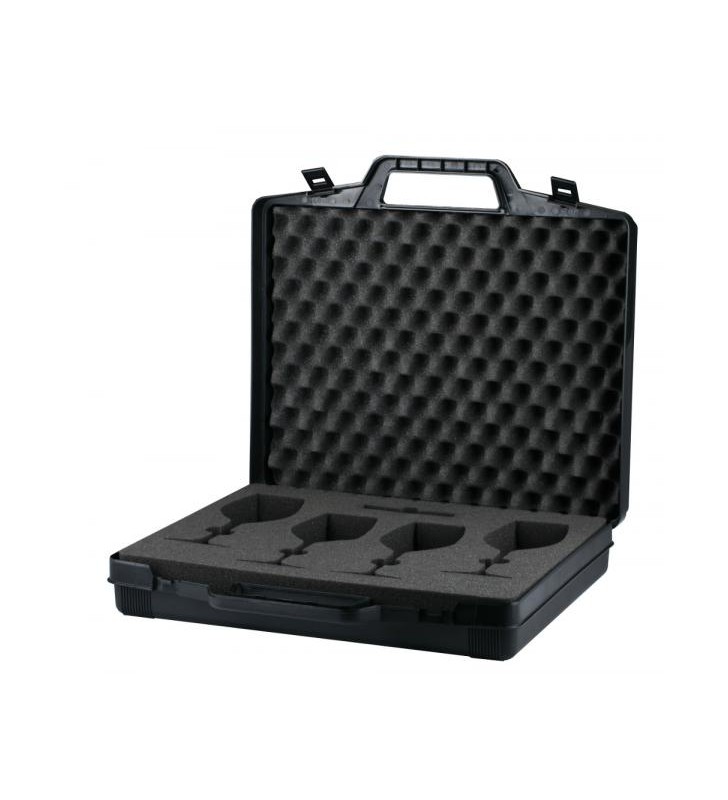Valise de transport pour 4 verres AIS, RIEDEL, RCR, Stolzle et 1 tire-bouchon (non inclus). Valise de transport pour 4 verres AIS, RIEDEL, RCR, Stolzle et 1 tire-bouchon (non inclus).
