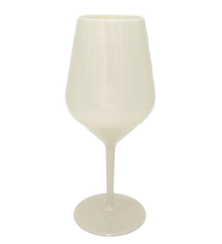 Calice vino plastica tritan cl. 47, bianco perla Calice vino plastica tritan cl. 47, bianco perla
