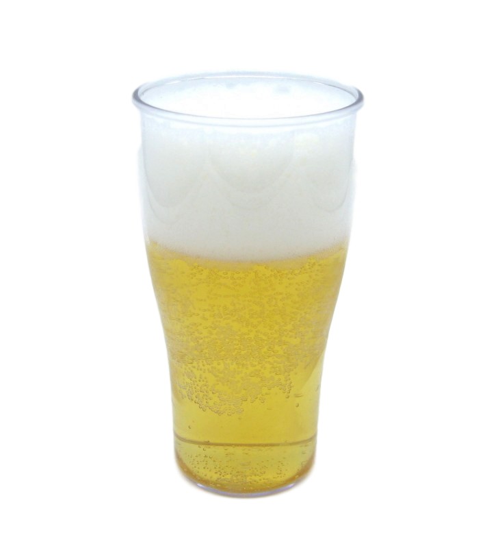 Verres à bière incassable en plastique 35cl, 5 pièces Verres à bière incassable en plastique 35cl, 5 pièces