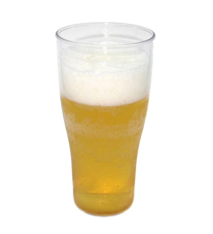 Break resistant plastic beer glass cl. 52 Break resistant plastic beer glass cl. 52