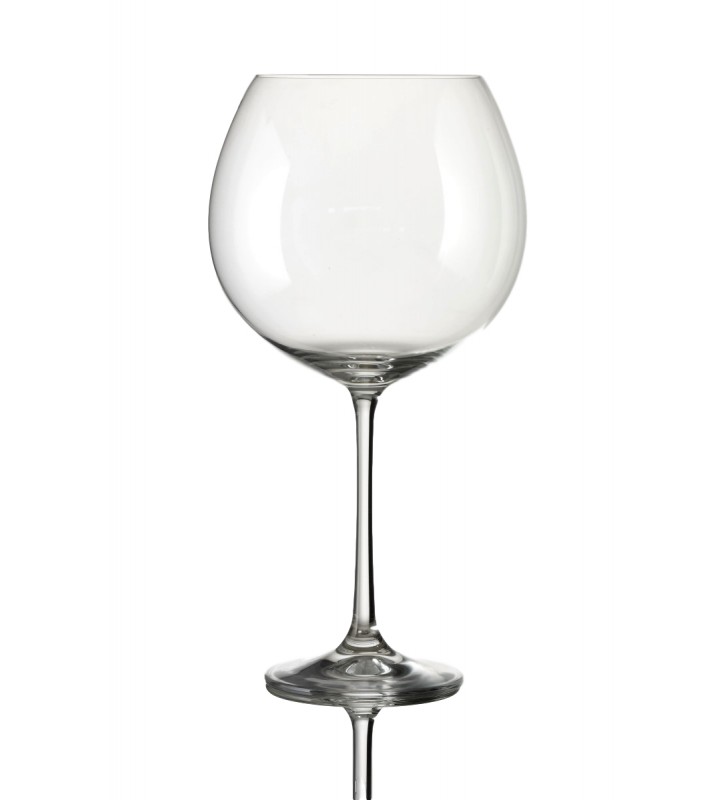 Verres à vin ballon Vineas cl 67, Cristal, 6 pièces