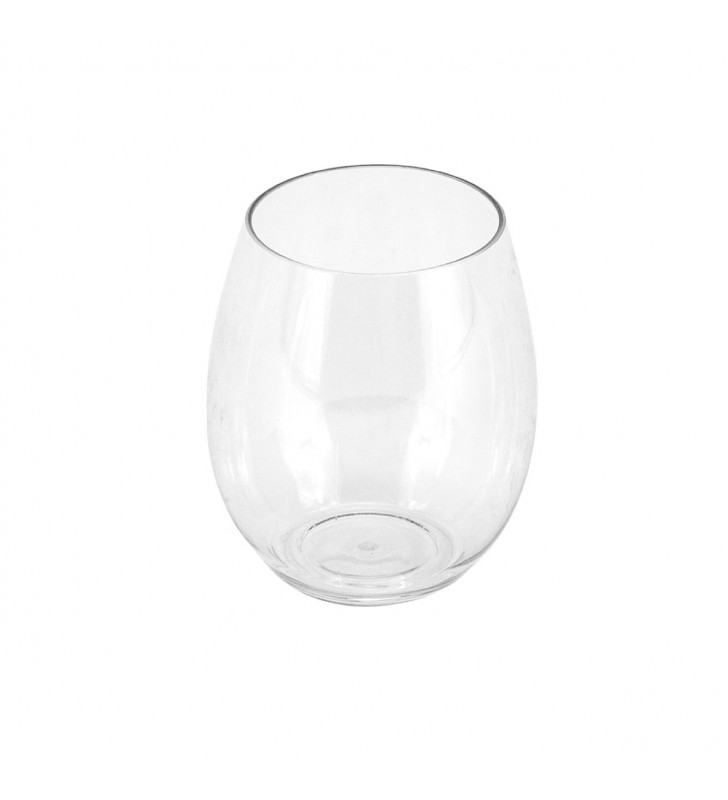 Bicchieri plastica tritan acqua cl. 39, trasparente, conf. 6 pz