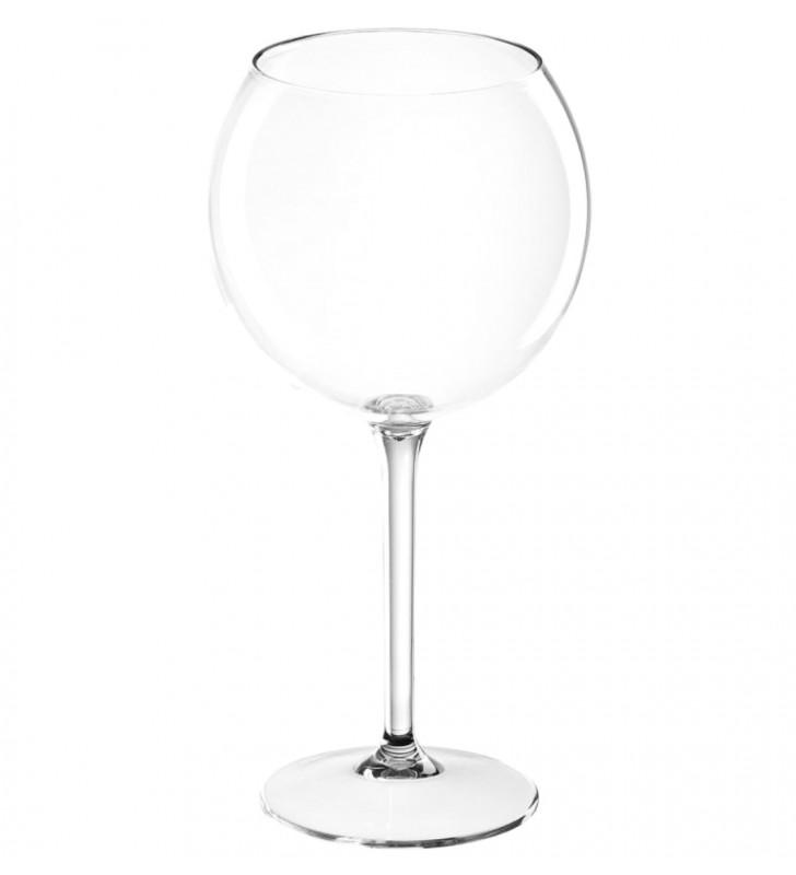 Plastic ballon glasses tritan, red wines, cl. 65, transparent Plastic ballon glasses tritan, red wines, cl. 65, transparent