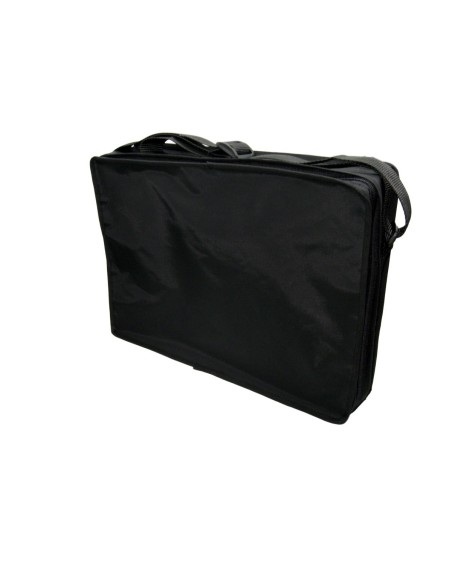 Valigetta sommelier in tessuto porta calici per 4 Calici ISO