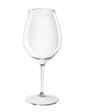 Plastic wine glasses tritan, red wines, cl. 51, transparent
