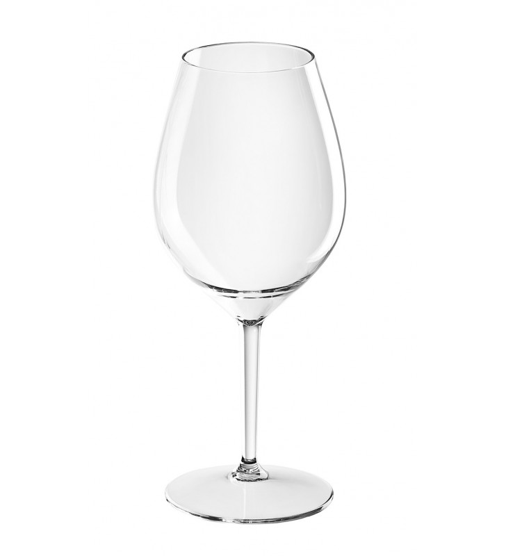 Bicchieri plastica vino rosso tritan, cl. 51, vino, trasparente
